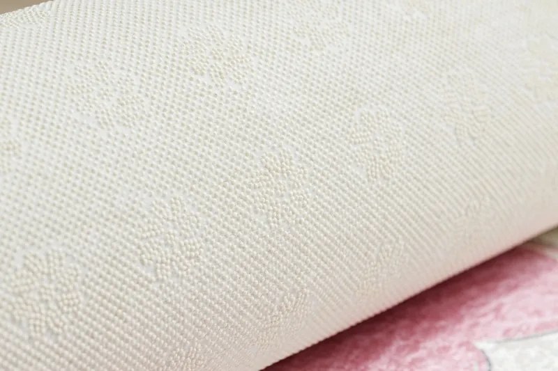 Dywany Łuszczów, Detský kusový koberec Bambino 1128 Unicorn, 80x150, ružová, detská izba