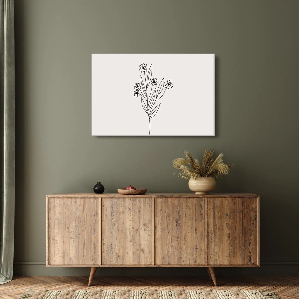 Obraz - Lúčny kvet N⁰1 (90x60 cm)