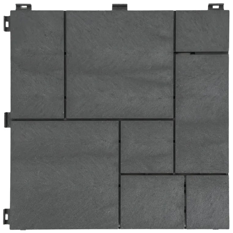 Gumová dlaždica STONE MOSAIC 30 x 30 cm, sivá MHEU5100182