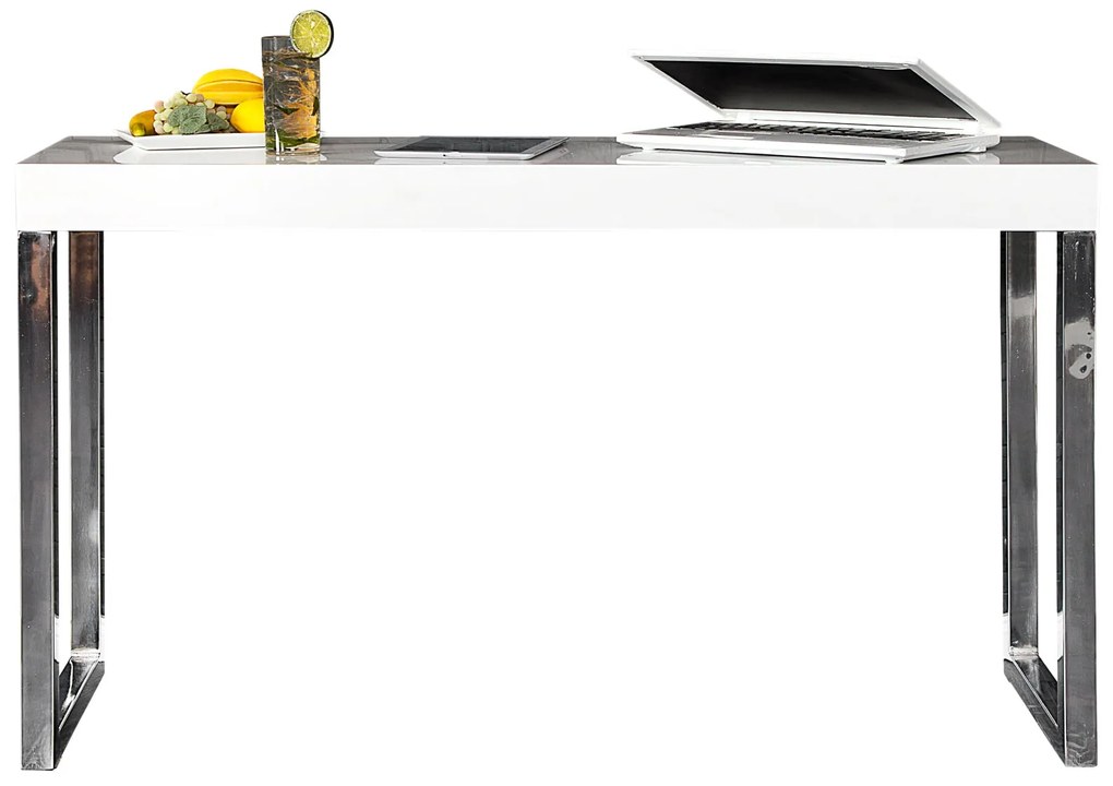 Stôl pod notebook White Desk 120x40cm white