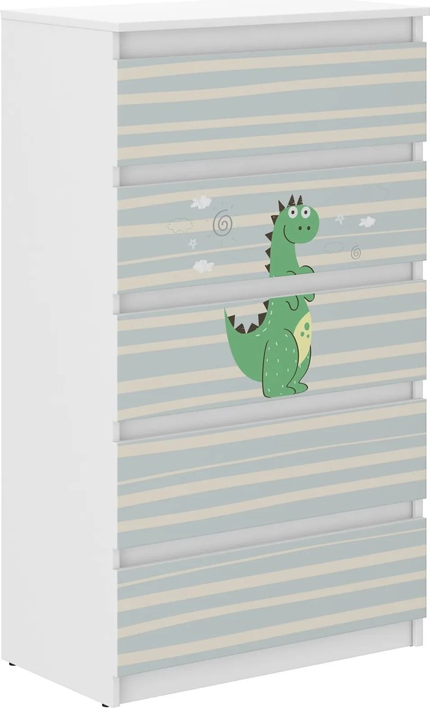 Wooden Toys Detská komoda R-5 DINO