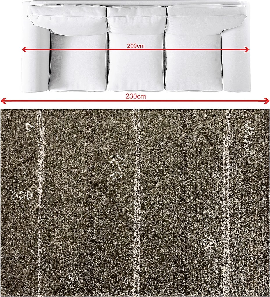 Koberec Royal jungle green 160x230cm