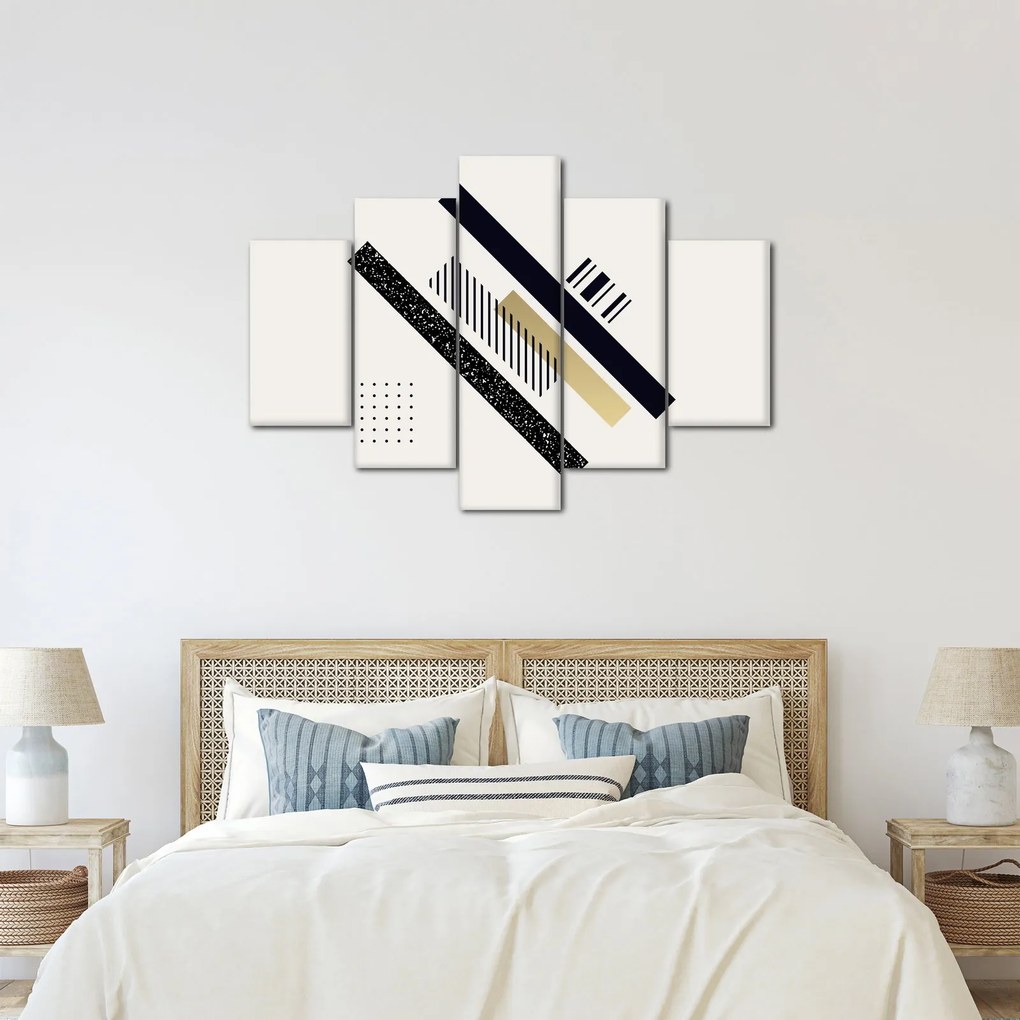 Obraz - Geometrické tvary N⁰5 (150x105 cm)