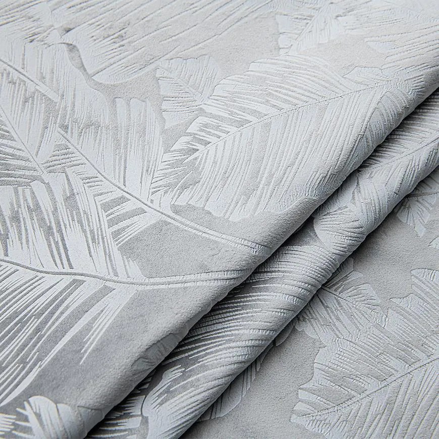 Závesový materiál Velvet GY2316/270G/M2/51 strieborná 280 cm. Tovar na mieru