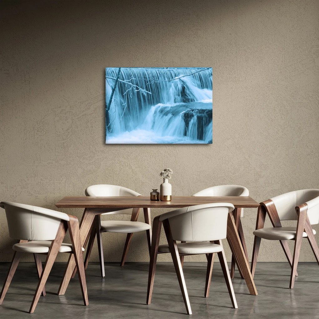 Obraz - ľadové vodopády (70x50 cm)