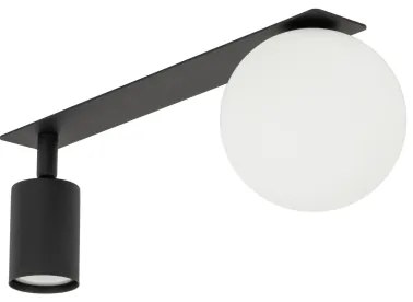 Podhľadové bodové svietidlo VOX 1xG9/8W/230V + 1xGU10/10W čierna