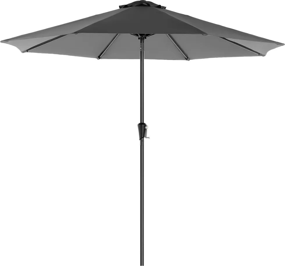 Slnečník POSITANO, Ø300cm, šedá SongmicsHome