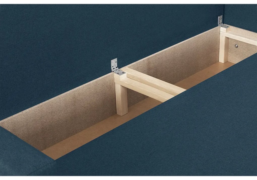 Rozkládací pohovka KENO Tmavomodrá