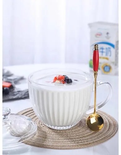 Altom Jumbo sklenený hrnček Venus 460 ml, sada 6 ks