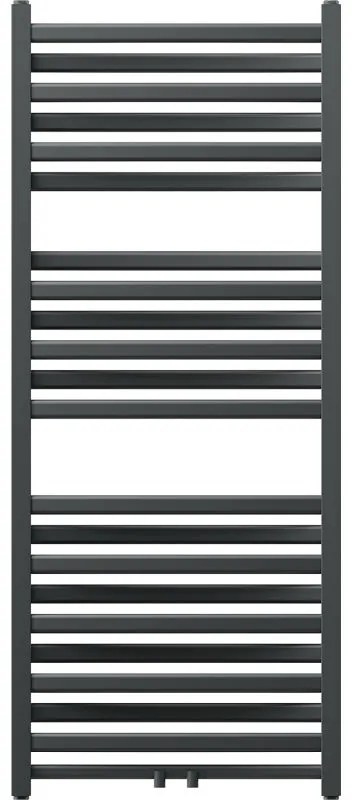 Mexen, Mexen Zing kúpeľňový radiátor 1200 x 500 mm, 513 W, antracit - W128-1200-500-00-66