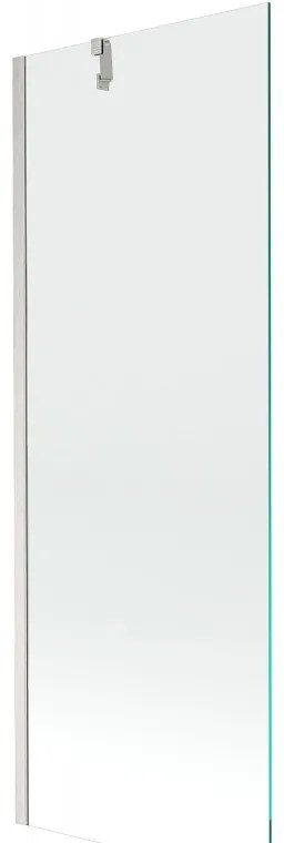 Mexen Next, 1-krídlová vaňová zástena 70 x 150 cm, 6mm číre sklo, oceľová, 895-070-000-00-00-97