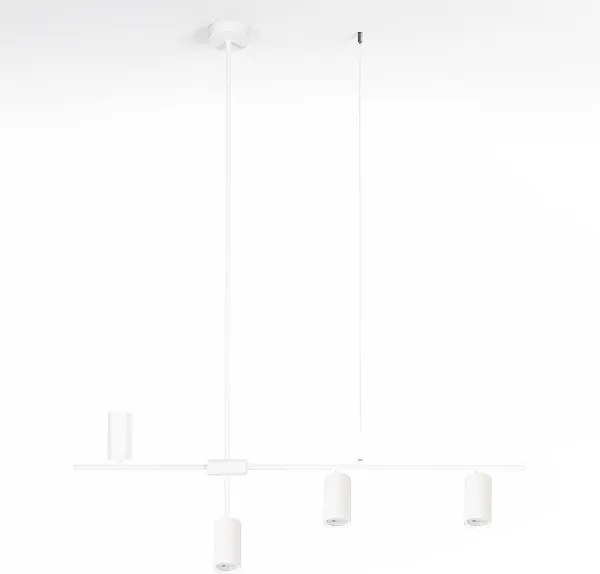 Brilagi - Závesné svietidlo CRANE na lanku 4xGU10/30W/230V biele