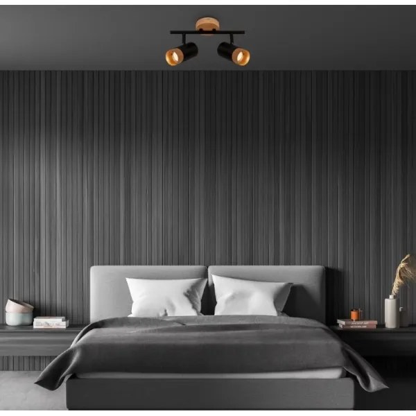 Briloner 2144025 - Bodové svietidlo SPOT 2xGU10/9W/230V