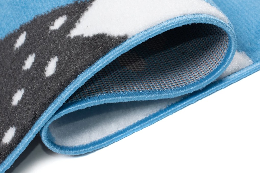 TA Koberec DY96B MODRÝ VESELÝ VTÁK