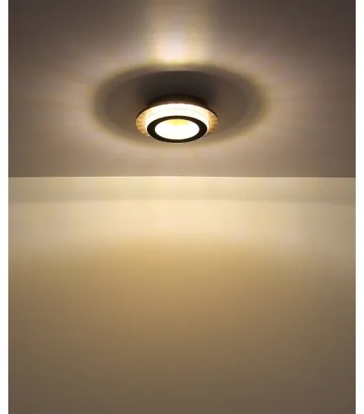 Globo 48042-12G - LED stropné svietidlo JAYDEN LED/12W/230V, priemer 20 cm, čierne