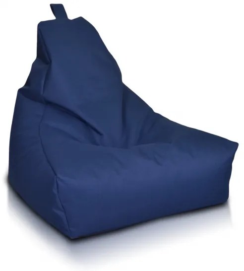 Kreslo Keiko M Polyester – moderné a pohodlné kreslo na čítanie, relax aj hranie Farba: NC8 - tm. modrý