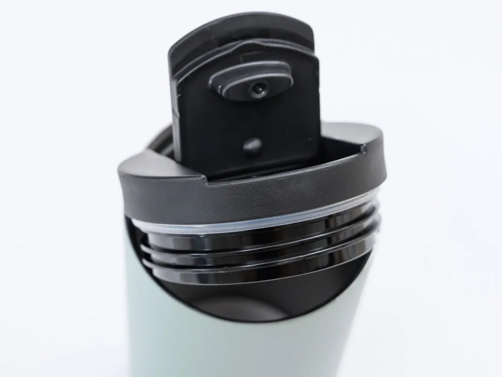 Svetlosivý termohrnček BEKER 400 ml