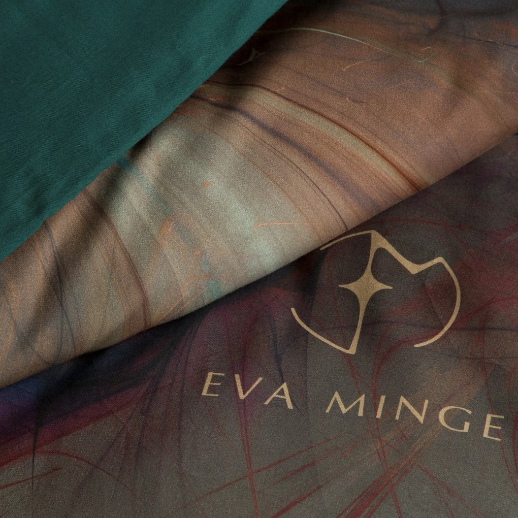 MAKOSATÉNOVÉ OBLIEČKY EVA MINGE SELVA 160X200 CM, 2 KS 70X80 CM VZOROVANÉ