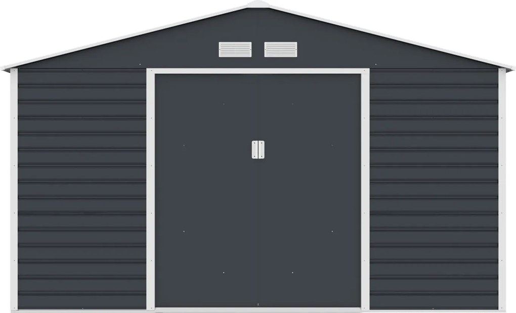 Záhradný domček G21 GAH 1300 - 340 x 382 cm, antracitový