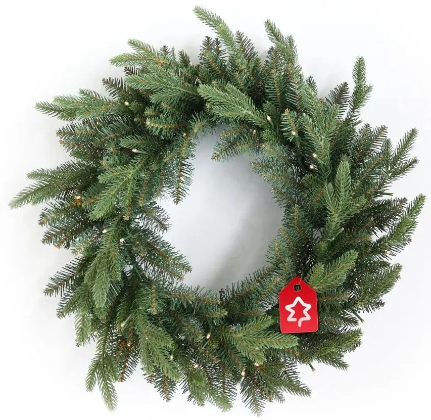 Vianočný veniec Klasický 50 LED 60 cm
