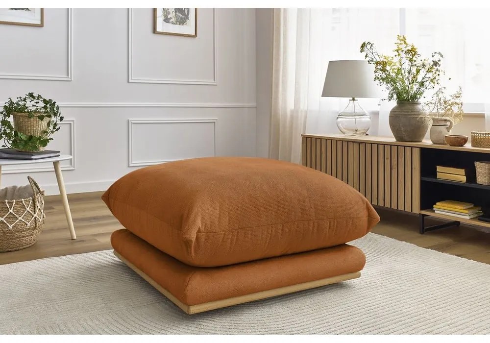 Oranžová podnožka Ernest – Bobochic Paris