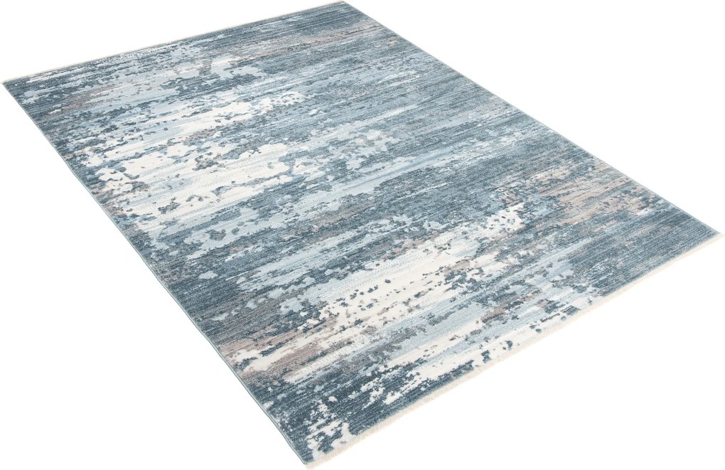 TA Koberec 3092A D.BLUE / L.BLUE MYSTIC Rozmer: 70X140 cm