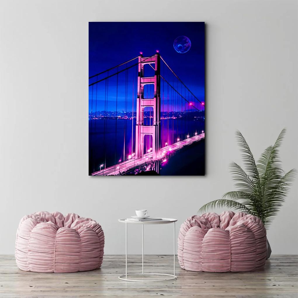 Gario Obraz na plátne Ružový most - Gab Fernando Rozmery: 40 x 60 cm