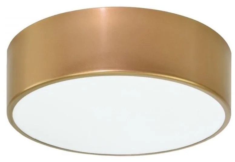 Stropné svietidlo so senzorom CLEO 1xE27/40W/230V pr. 20 cm zlatá