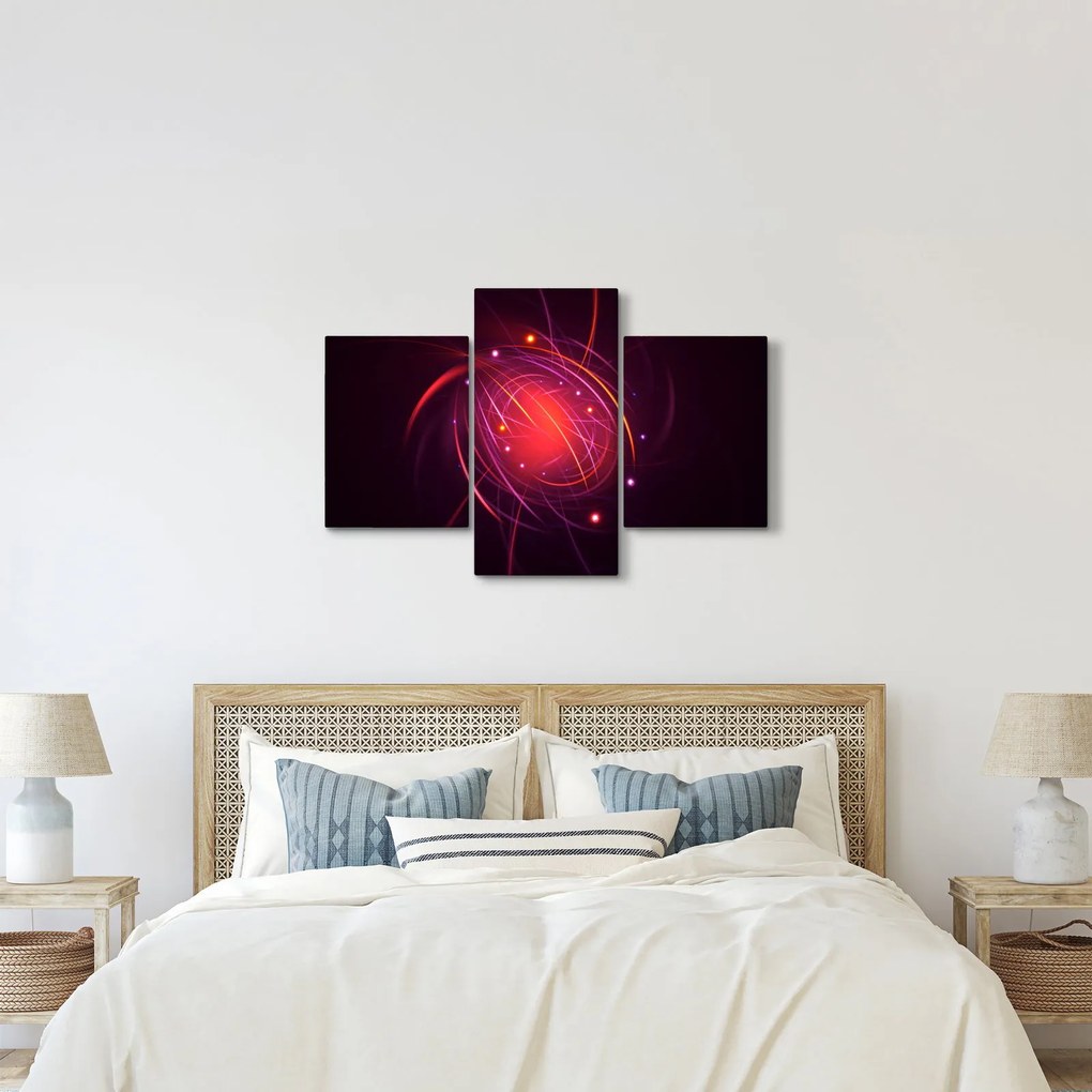 Moderný obraz abstrakcie (90x60 cm)