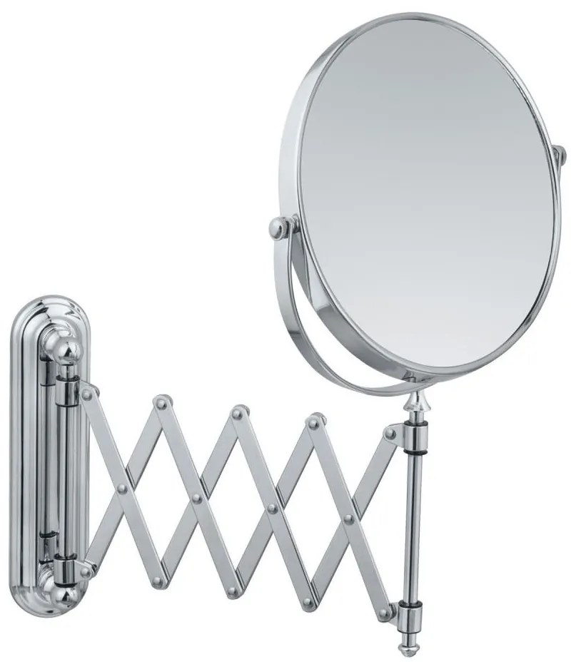WENKO 3656241100 - Kozmetické zrkadlo TELESCOPE DELUXE 23x38 cm lesklý chróm
