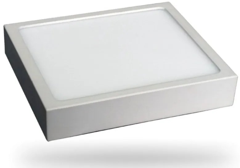 Prémiový hranatý slim LED panel 6W na povrchovú inštaláciu