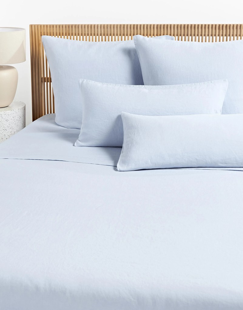 Posteľná plachta z vypratého ľanu Airy