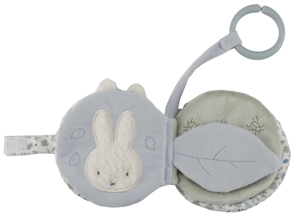 Závesná textilná knižka králiček Miffy Lucky Leaves