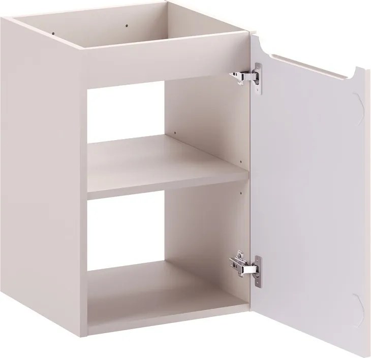 Závěsná koupelnová skříňka Nova Cashmere 82-40-40-1D kašmírová