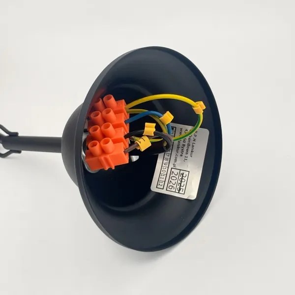 Luster na reťazi RETRO 2xE27/60W/230V matná čierna