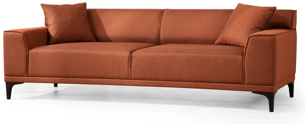 Trojmiestna pohovka Aria 212 x 69 cm, oranžová
