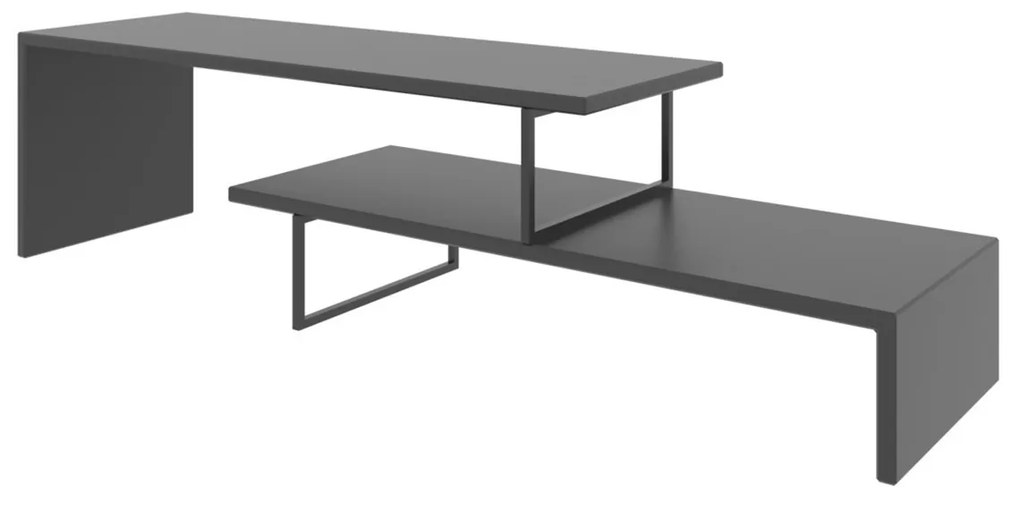 TV stolík Ovit Anthracite