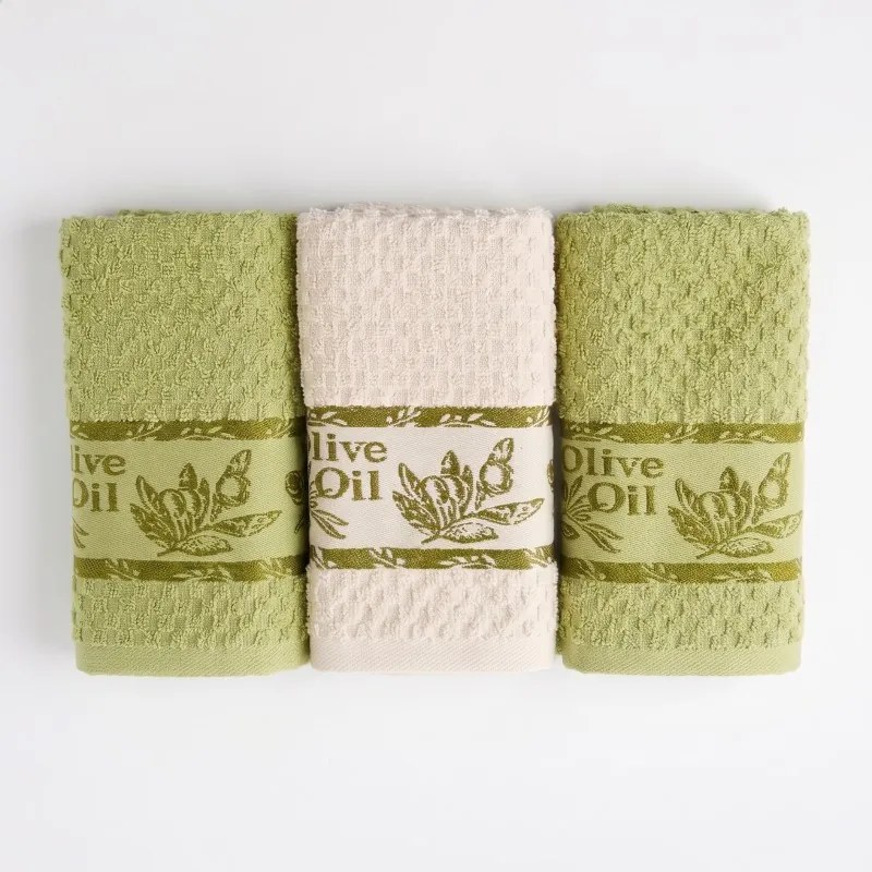 Froté utierky na riad Olive Oil set 3 ks
