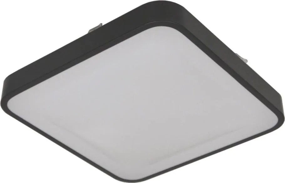 Stropné svietidlo so snímačom WILTON 2xE27/60W/230V 33x33 cm antracit