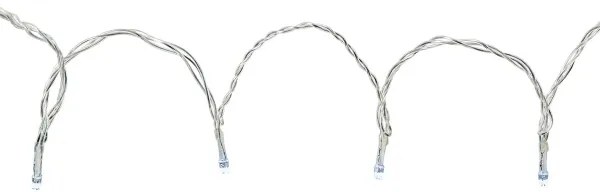 Nedis WIFILXC02W200 - LED vianočný záves 200 LED, 11 režimov, 6 m, IP65, Wi-Fi Tuya