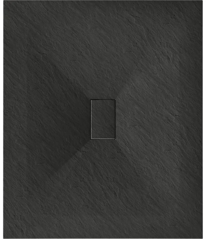 Mexen Hugo, SMC obdĺžniková sprchová vanička 130 x 100 cm, čierna matná, 42701013