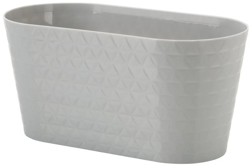 Kvetináč Sahara Diament Petit 27 cm platina