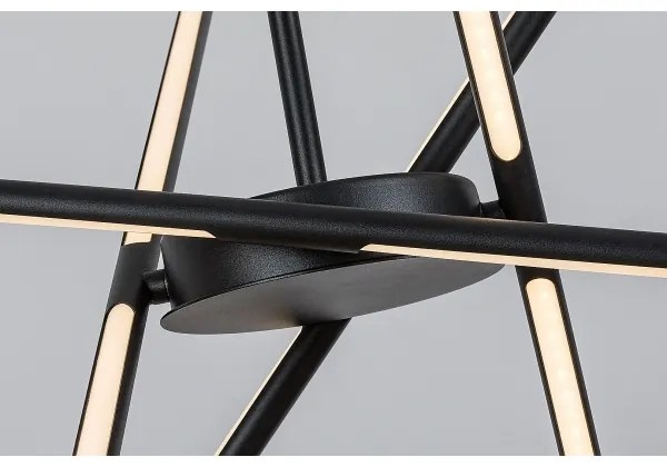 Rabalux 72338 - LED Luster na lanku HENLI2 LED/40W/230V 3000K čierna