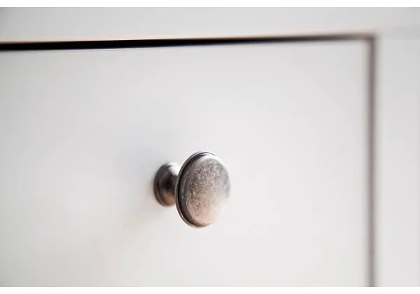 Nočný stolík FARGE 52x47 cm biela