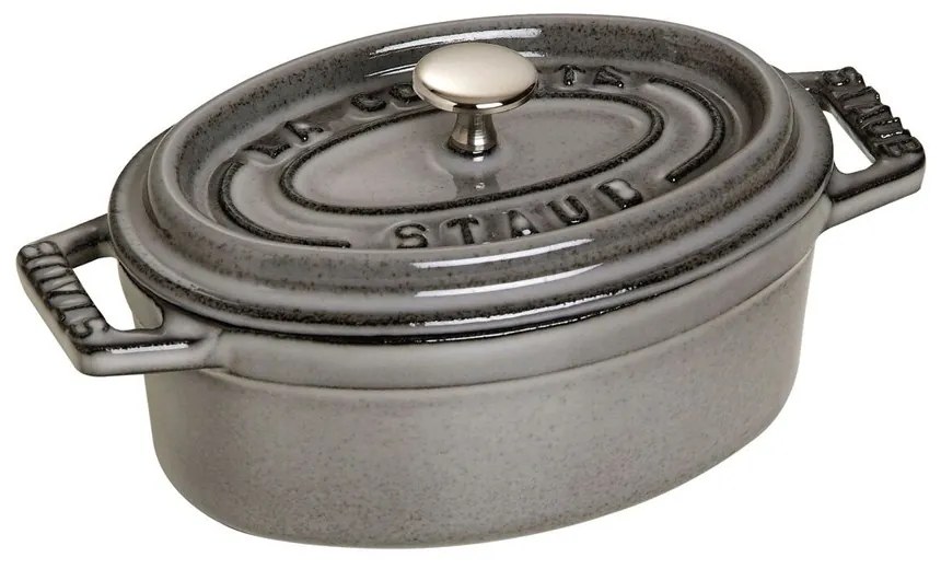 Staub Hrniec STAUB oválny 11 cm šedý 0,25 l