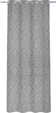 Záves Banbury 140x245 cm, strieborný%