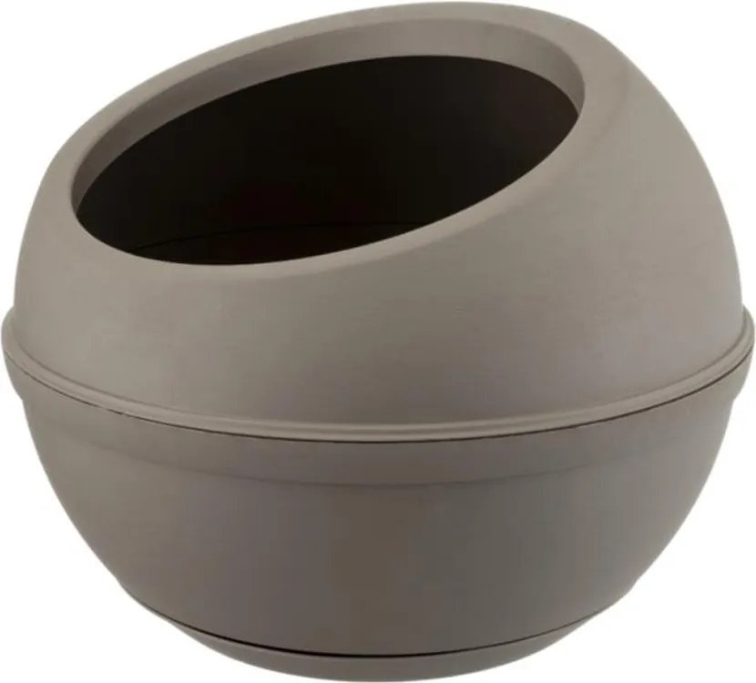 BAMA Kvetináč SFERA 23 l, hnedý