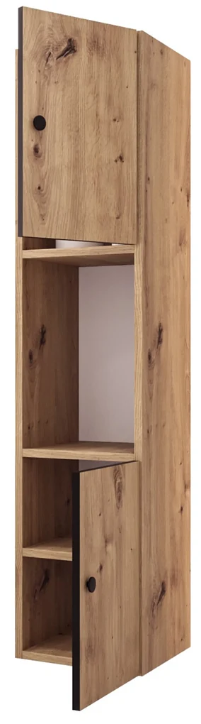 Kúpeľňová skrinka 135 cm Carman (dub artisan). Vlastná spoľahlivá doprava až k Vám domov. 1042142