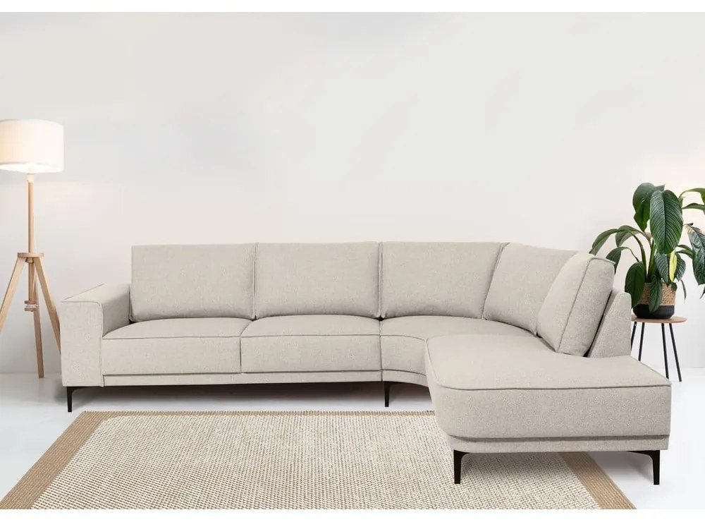 Krémová rohová pohovka (pravý roh) Copenhagen – Scandic