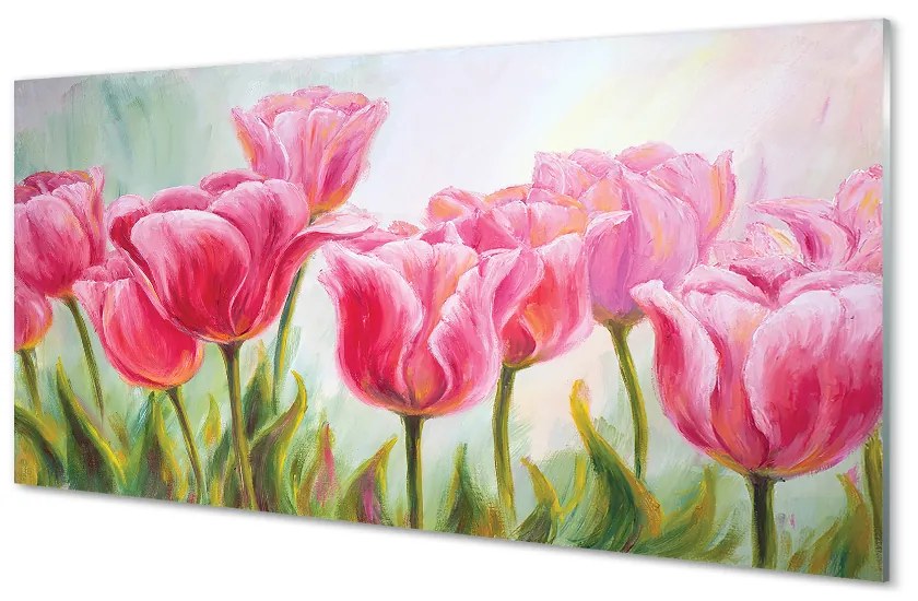 Obraz plexi Tulipány obrázok 120x60 cm